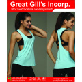 gym tank top deportes fitness yoga mujer racerback camisetas sin mangas